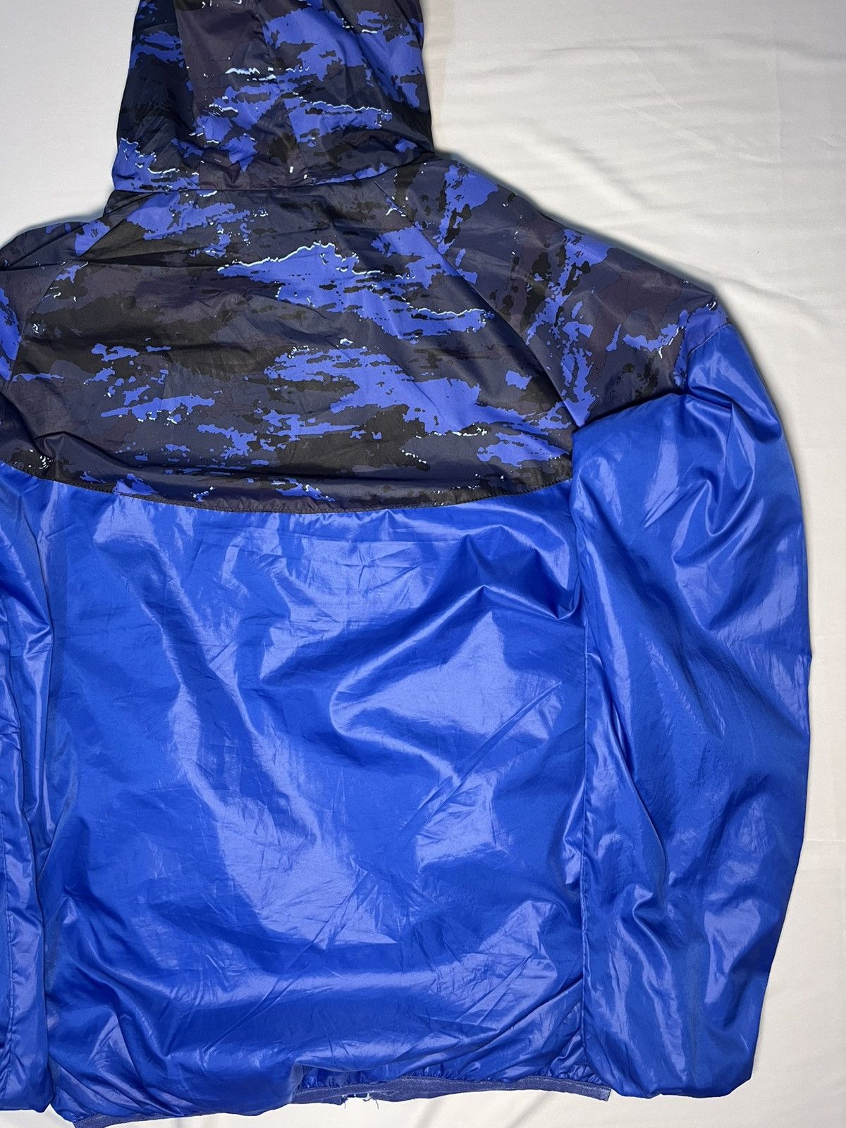 Nike Nike Audio Windbreaker (Blue Camo) Size US S / EU 44-46 / 1 - 6 Thumbnail