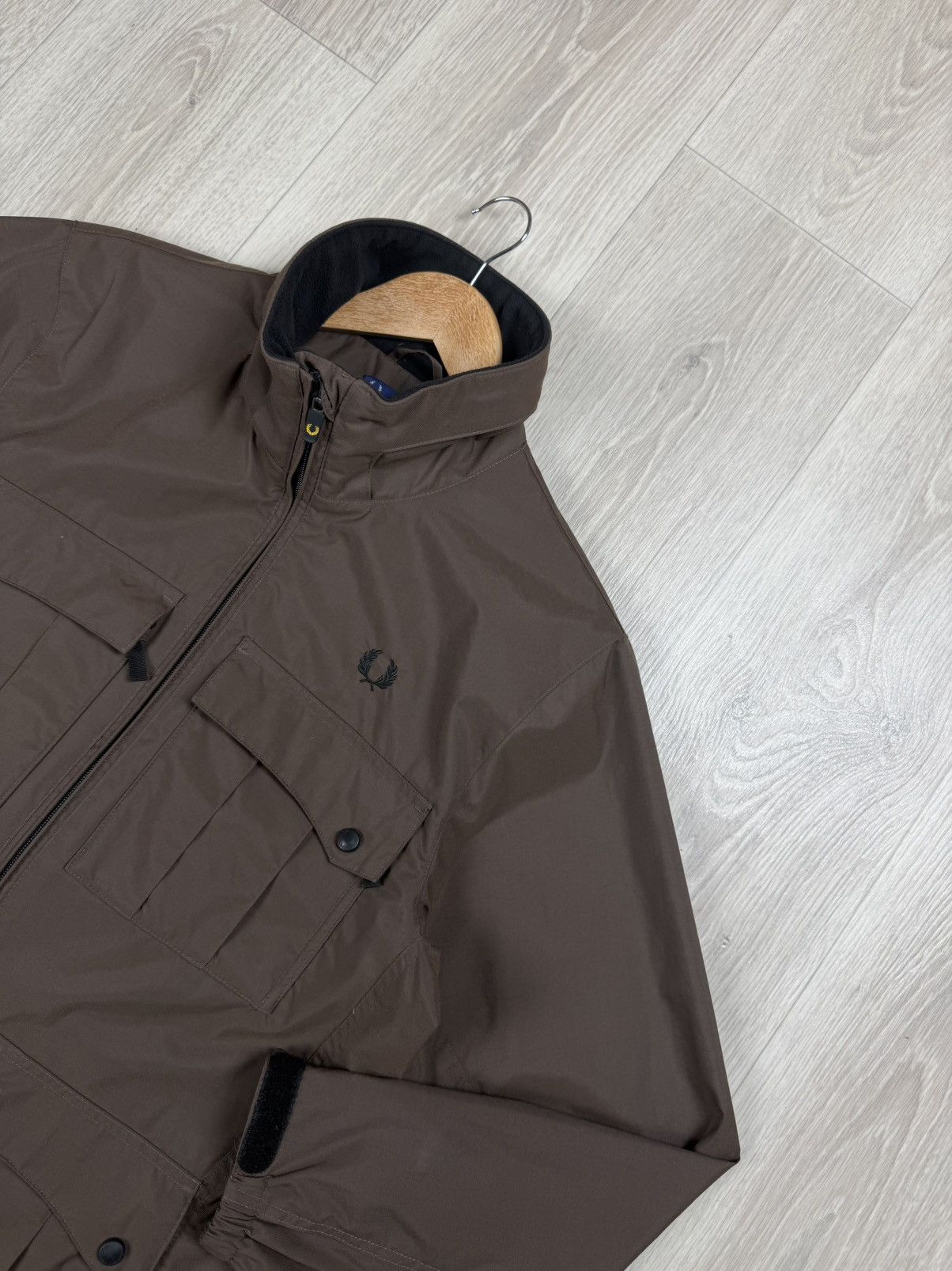 Fred Perry Fred Perry Brown Parka Jacket Size S Size US S / EU 44-46 / 1 - 2 Thumbnail