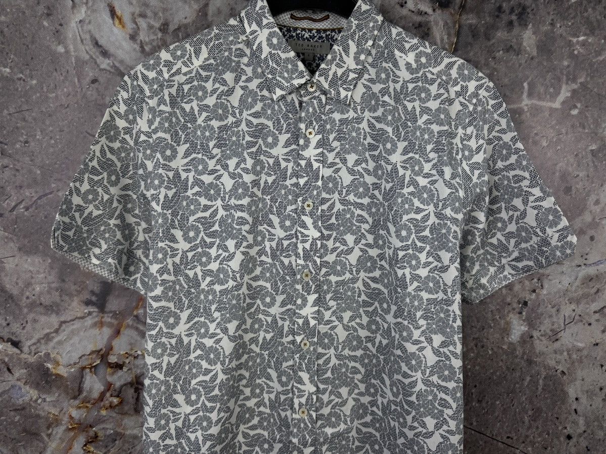Ted Baker Men’s Ted Baker London Shirt Button Up Size 4 Size US L / EU 52-54 / 3 - 3 Thumbnail