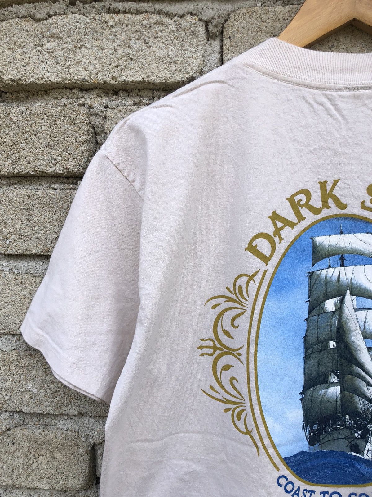 Dark Seas Division Vintage Y2K Dark Seas Division Streetwear Backhit Tshirt Size US M / EU 48-50 / 2 - 5 Thumbnail