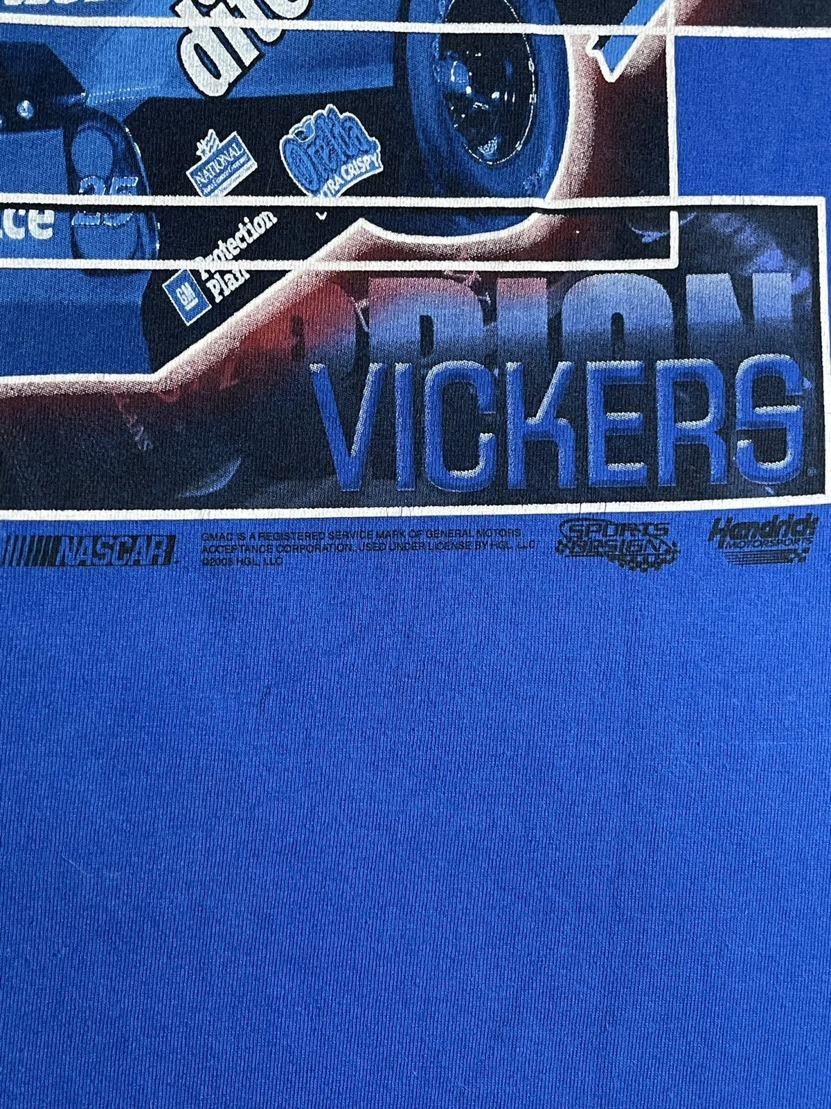 NASCAR BRIAN VICKERS #25 NASCAR T-shirt Size US XL / EU 56 / 4 - 6 Thumbnail
