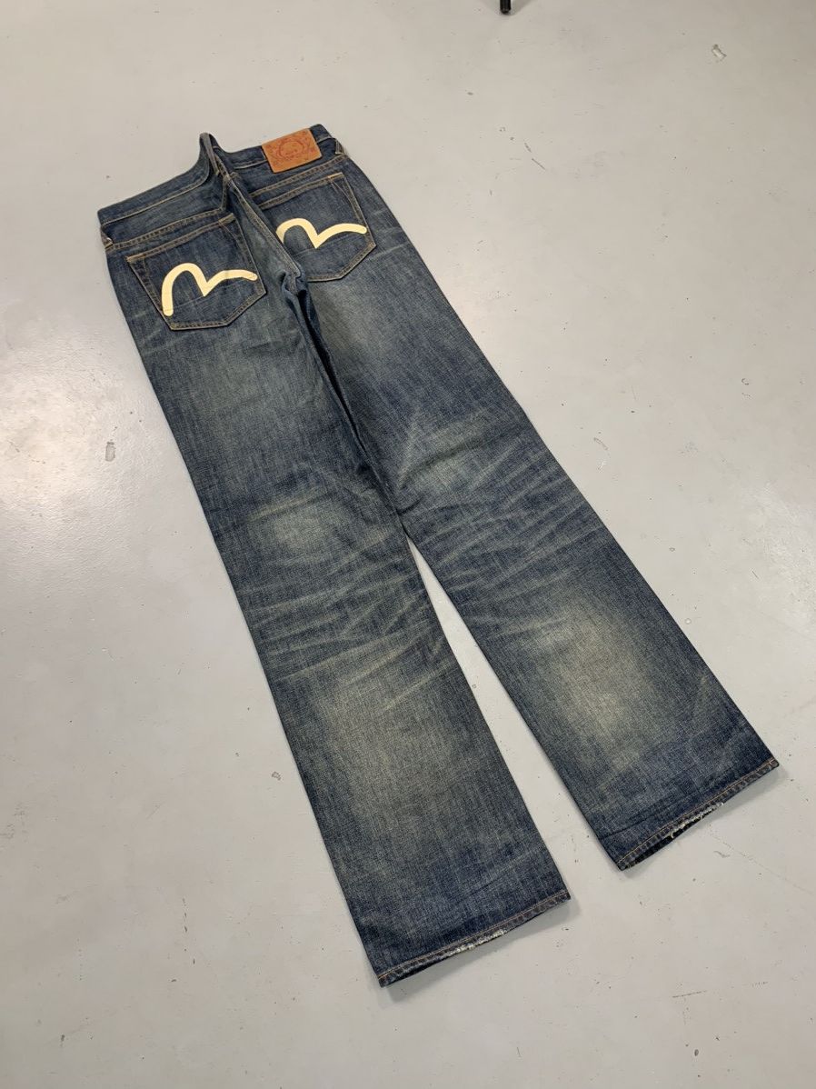 Vintage Evisu inspired loose fit denim