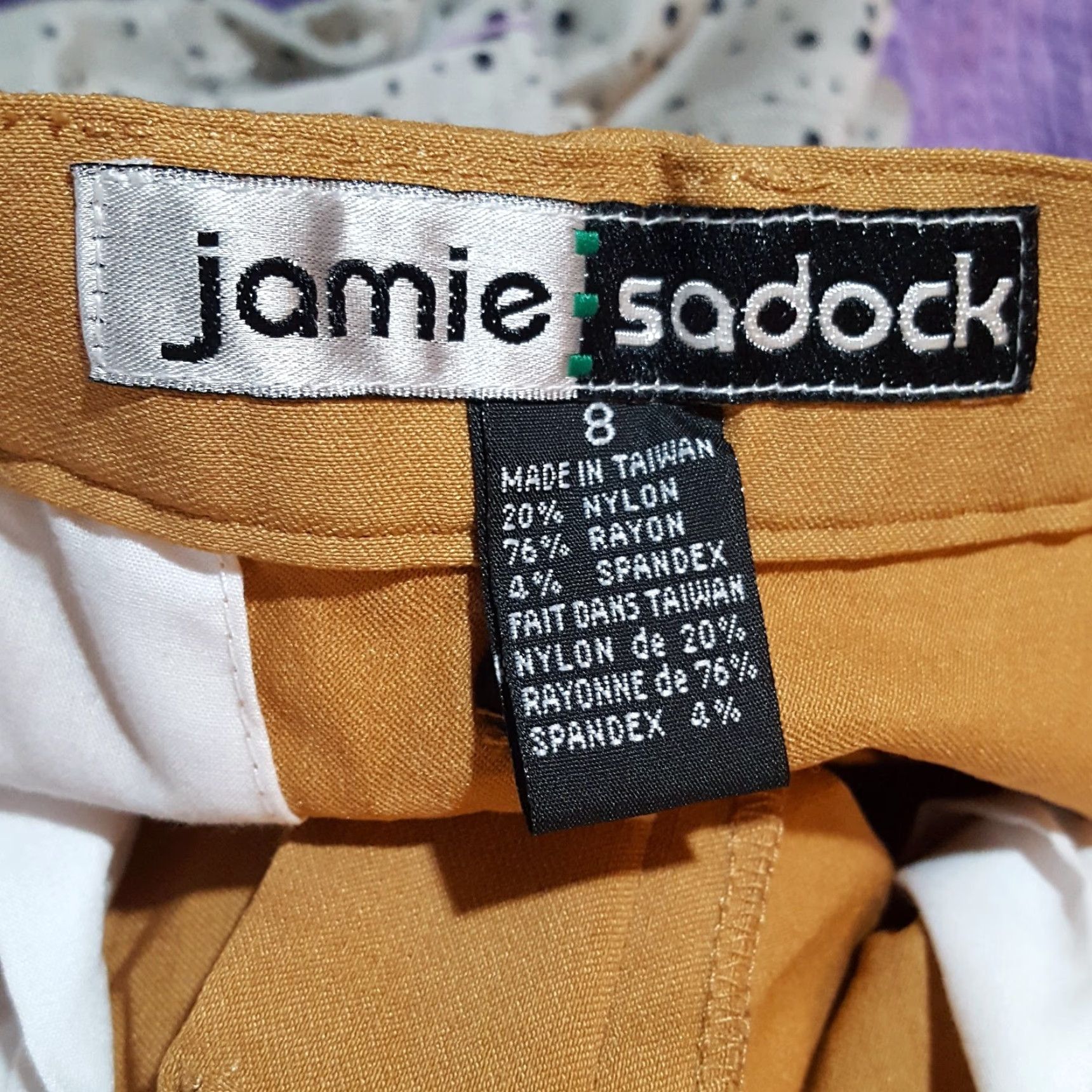 Vintage VINTAGE Jamie Sadock Chino Shorts Womens 8 Retro Y2K Beige Golf Casual Summer 90s 00s Women’s Size 30" / US 8 / IT 44 - 5 Thumbnail