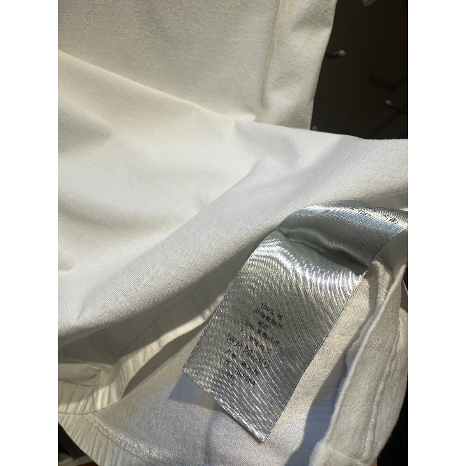 Dior Size Medium - Christian Dior 1947 White Grey Embroidered Tee Size US M / EU 48-50 / 2 - 9 Thumbnail