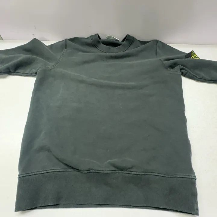 Stone Island Stone Island Black Cotton Crewneck Sweatshirt -2506 Size US M / EU 48-50 / 2 - 7 Thumbnail