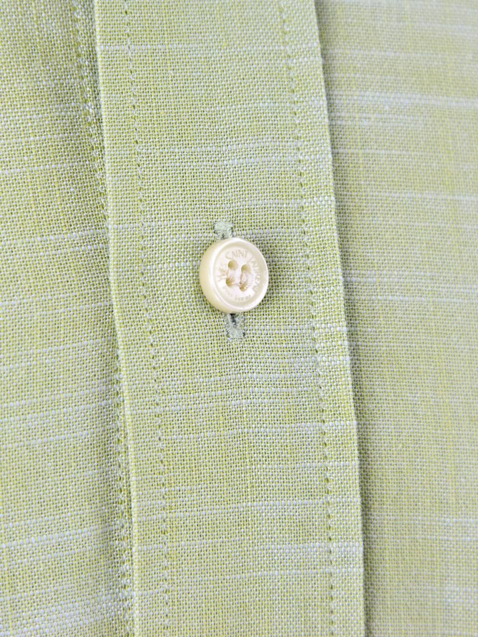 Yves Saint Laurent YVES SAINT LAURENT Cotton and linen short-sleeved shirt Size US XL / EU 56 / 4 - 5 Thumbnail