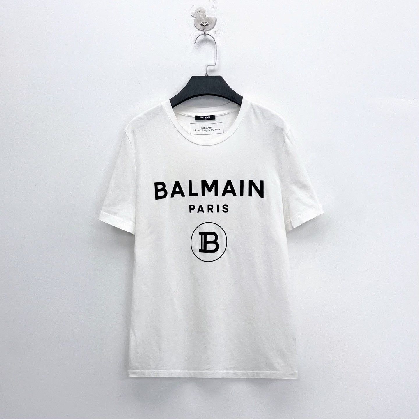 Balmain Balmain SS23 Logo Short Sleeve T-Shirt Size US S / EU 44-46 / 1 - 1 Thumbnail