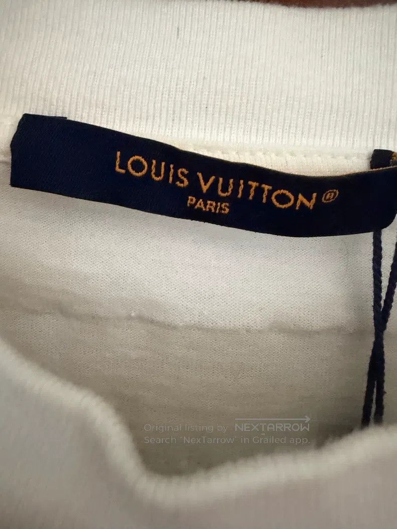 Louis Vuitton Louis Vuitton Embossed logo short sleeve Size US XL / EU 56 / 4 - 3 Thumbnail