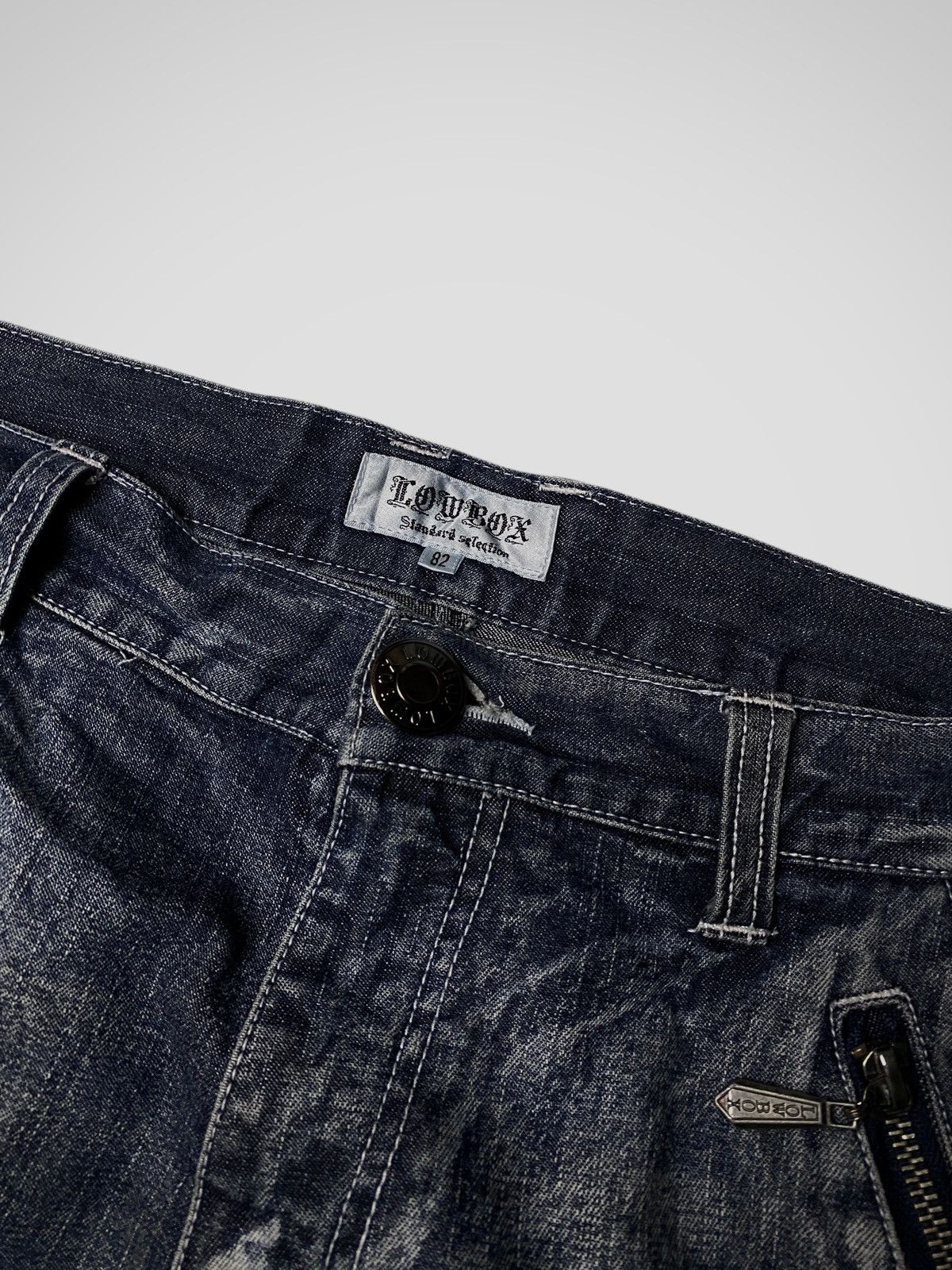 If Six Was Nine Lowbox Seawash 3D Cargo Jeans Size US 30 / EU 46 - 7 Thumbnail