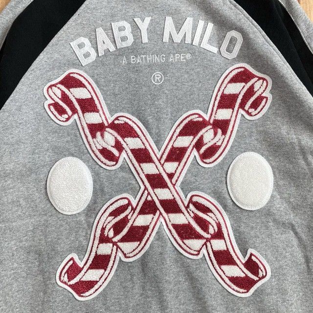 Bape BAPE MILO LOGO Sweat Varsity Jacket a bathing ape NIGO Size US L / EU 52-54 / 3 - 5 Thumbnail