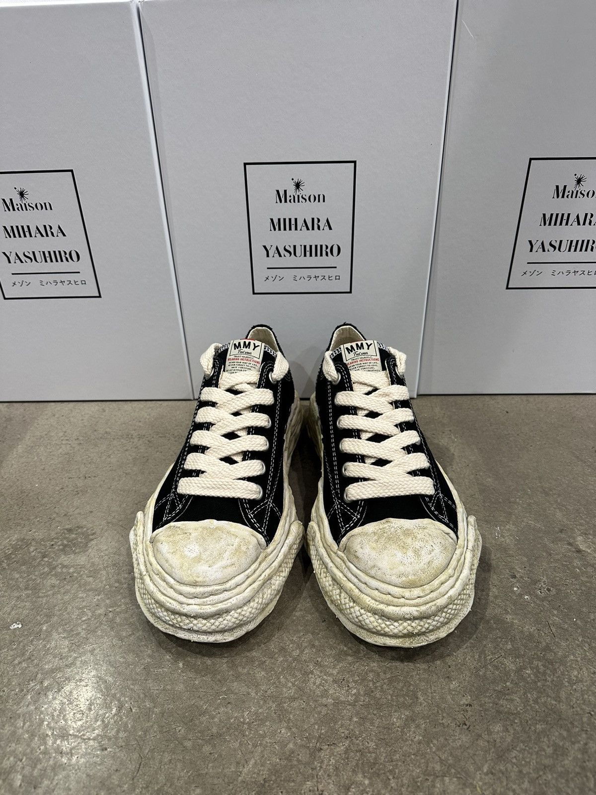 Maison MIHARA YASUHIRO MAISON MIHARA YASUHIRO - Peterson 23 Low Sneakers Size US 8 / EU 41 - 2 Thumbnail