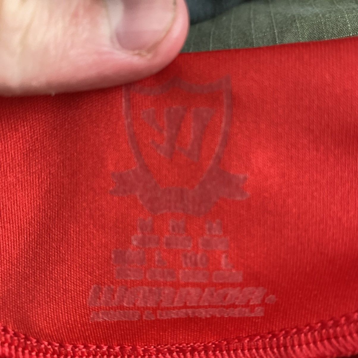 Warrior Vintage Warrior Liverpool Big Logo 2000’s Home soccer jersey Size US M / EU 48-50 / 2 - 7 Thumbnail