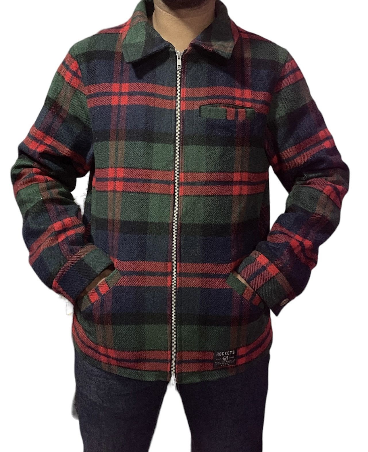 Other VINTAGE ROCKETS JACKET FULL ZIPPER JAPAN Size US L / EU 52-54 / 3 - 1 Thumbnail