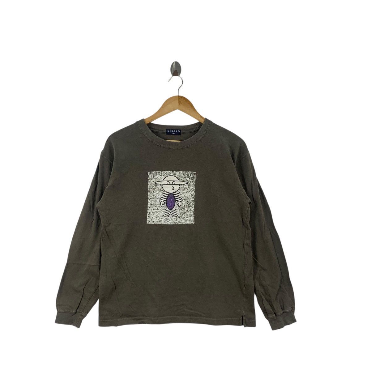 Uniqlo UNIQLO x ALIEN ANIME Illustration Cartoon Tee Shirt Top Size US M / EU 48-50 / 2 - 3 Thumbnail