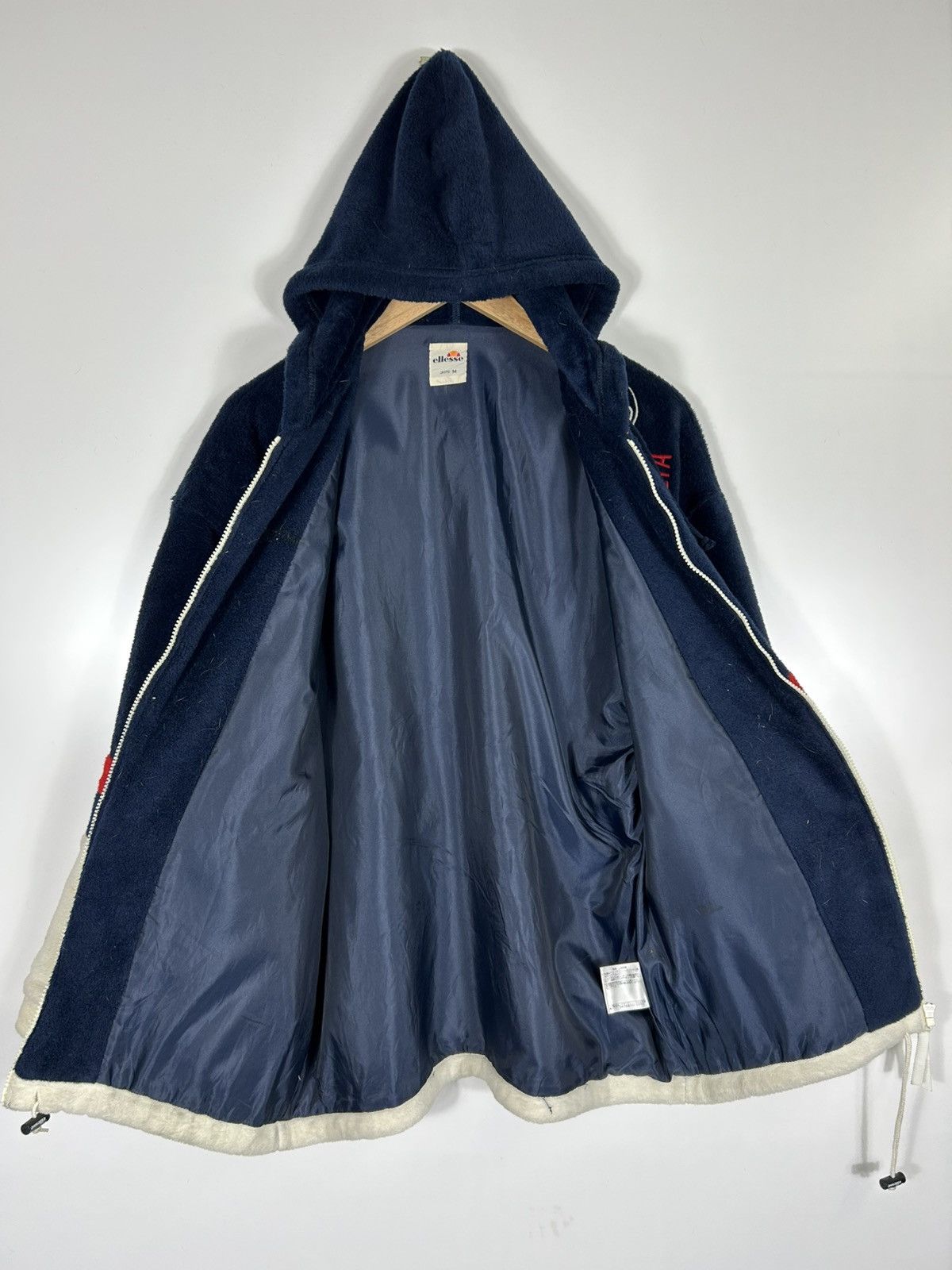 Ellesse ⚡️Vintage Ellesse Fleece Hoodie Sweater Jacket Size US M / EU 48-50 / 2 - 9 Thumbnail