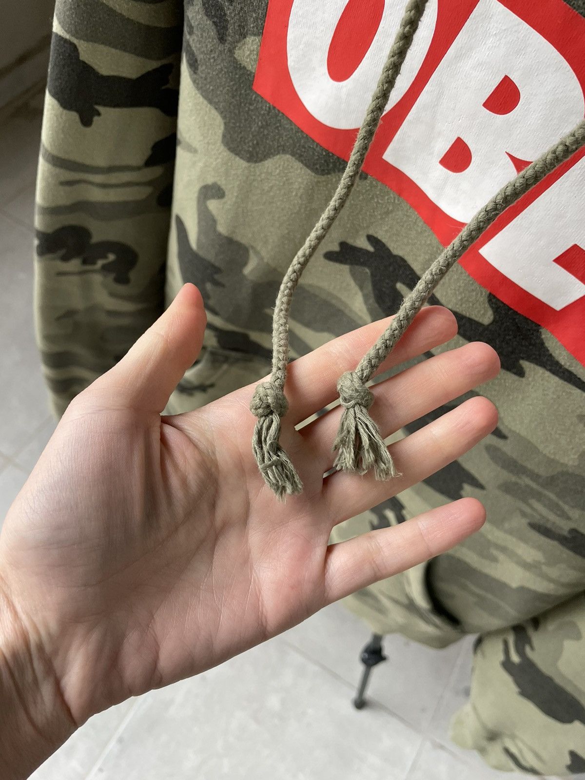 Obey Obey Hoodie Military Sweatshirt Size US M / EU 48-50 / 2 - 3 Thumbnail