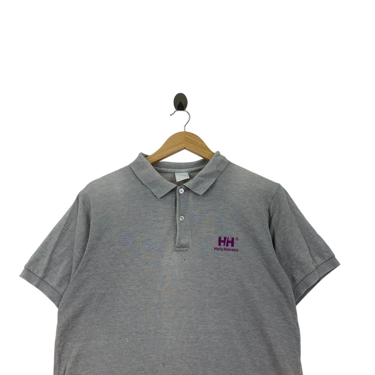 Vintage HELLY HANSEN SAILING Natural Sun Faded Polo Tee