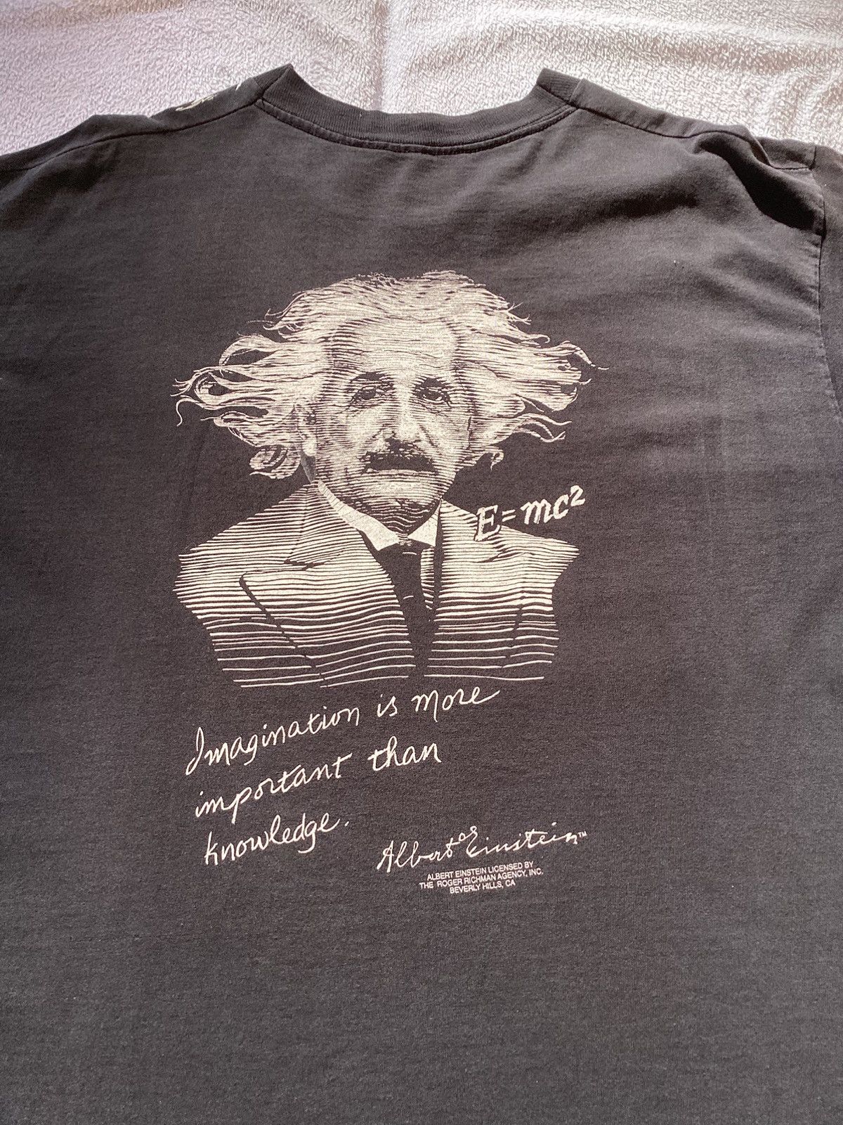 Other Imagination more important than knowledge Albert Einstein T Size US XL / EU 56 / 4 - 4 Thumbnail