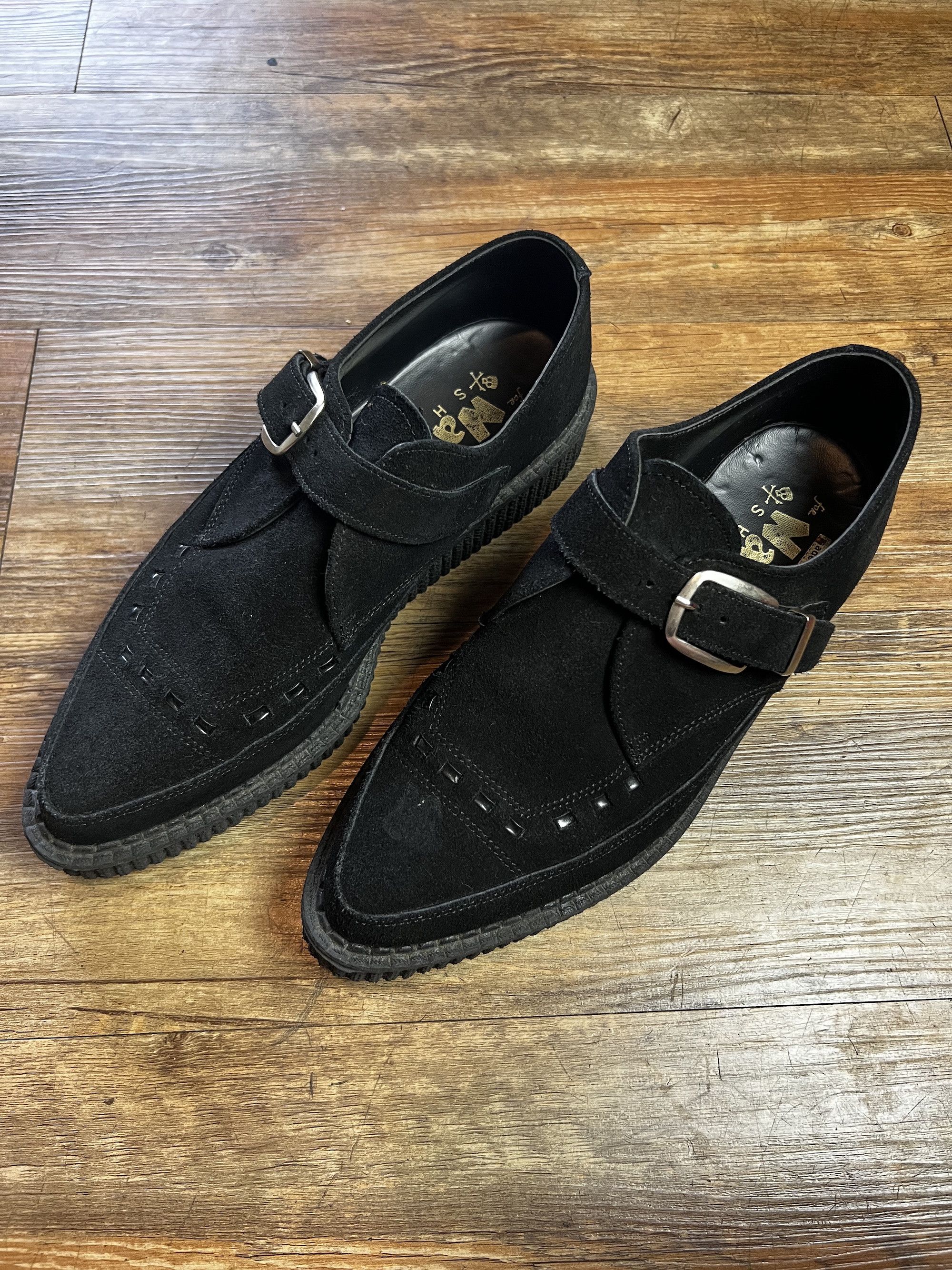 Vintage RARE Vintage 1980's-1990's Nana Shoes Punk Rock Creepers Size US 8 / EU 41 - 6 Thumbnail