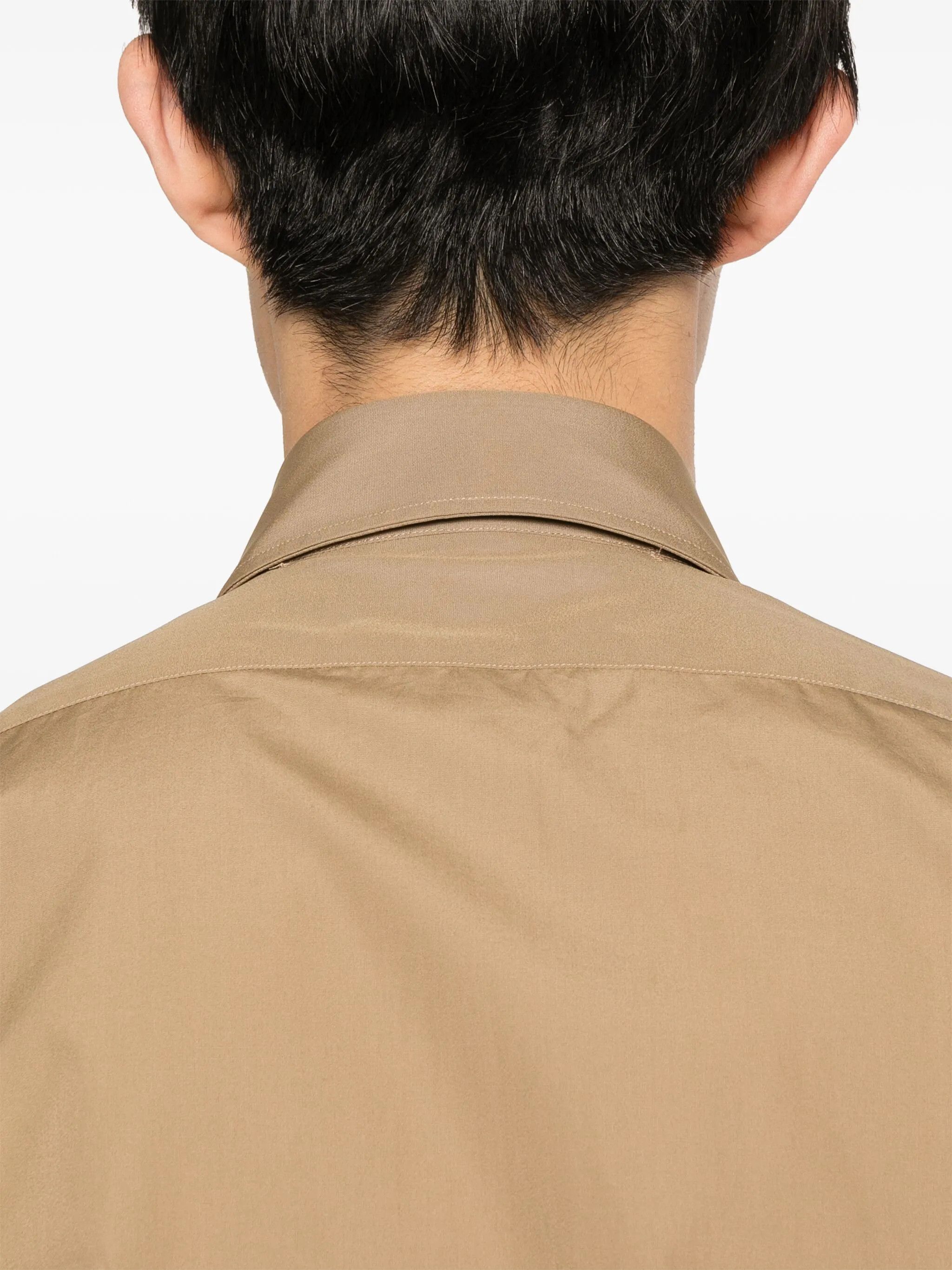 Maison Margiela oc11z1225 Cotton Shirt in Camel Size US XL / EU 56 / 4 - 5 Thumbnail