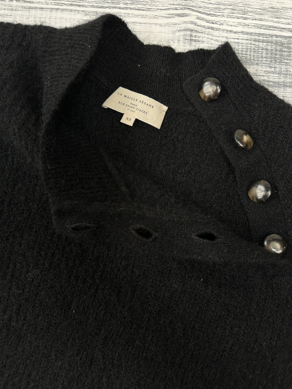Sezane SEZANE Rudy Jumper Sweater Super Kid Mohair / Wool Size XS Size XS / US 0-2 / IT 36-38 - 4 Thumbnail