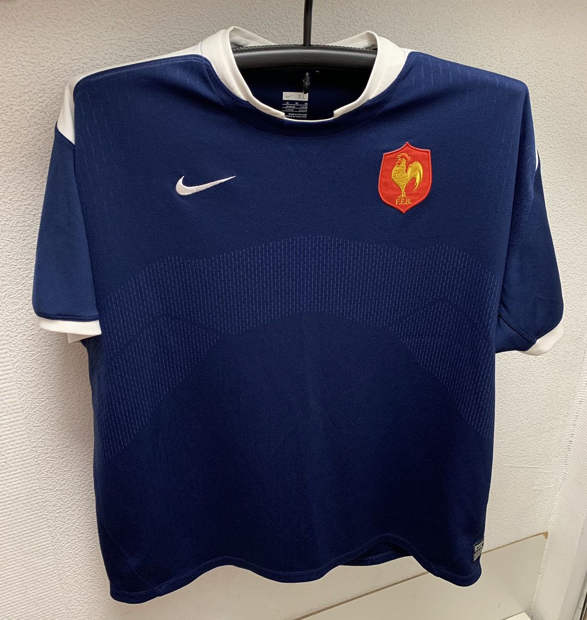 Vintage Chabal 1 Nike France vintage rugby jersey Xl Size US XL / EU 56 / 4 - 2 Thumbnail