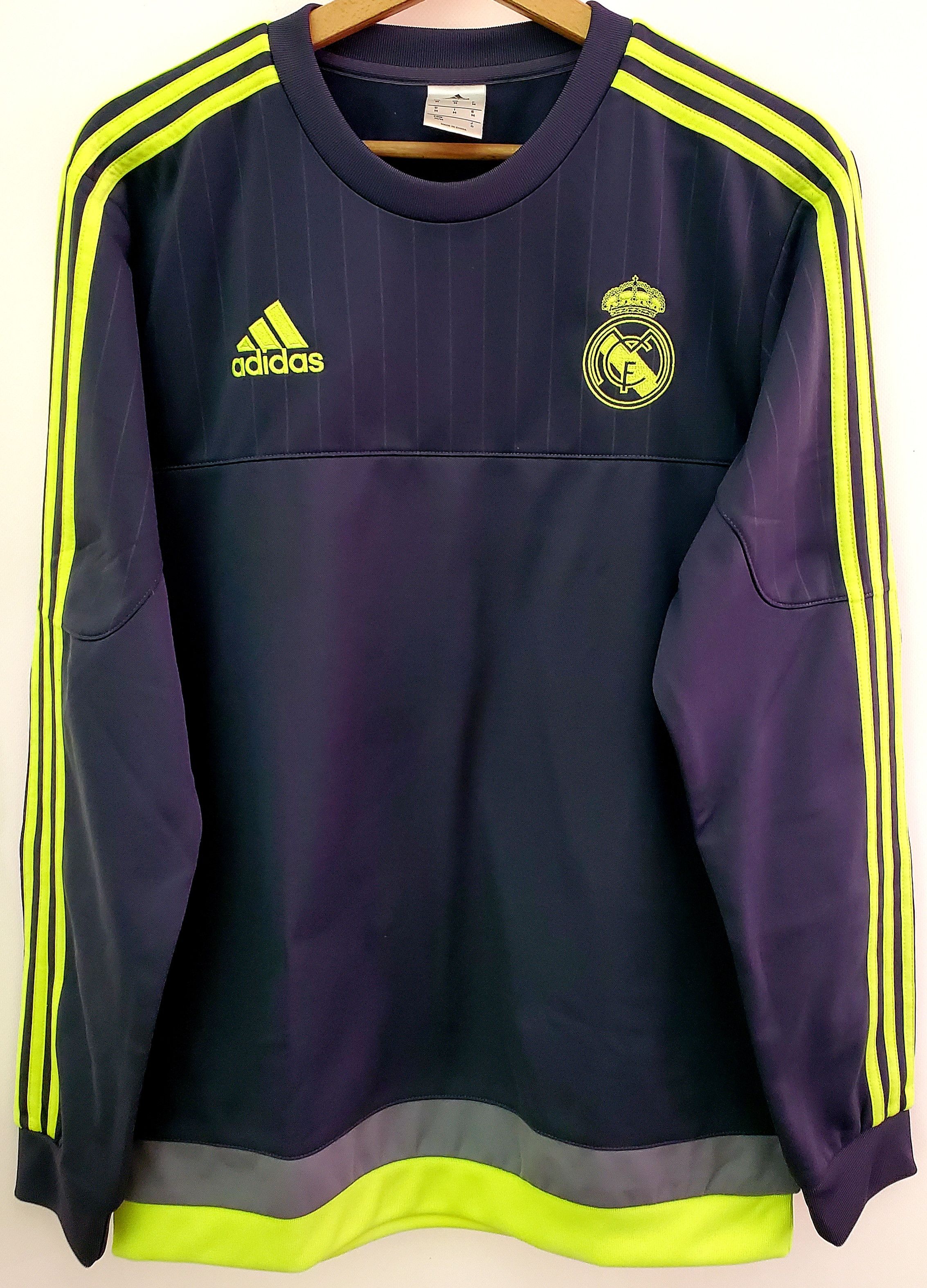 Adidas Real Madrid FC Longsleeve Jersey Training New condition M Size US M / EU 48-50 / 2 - 1 Thumbnail