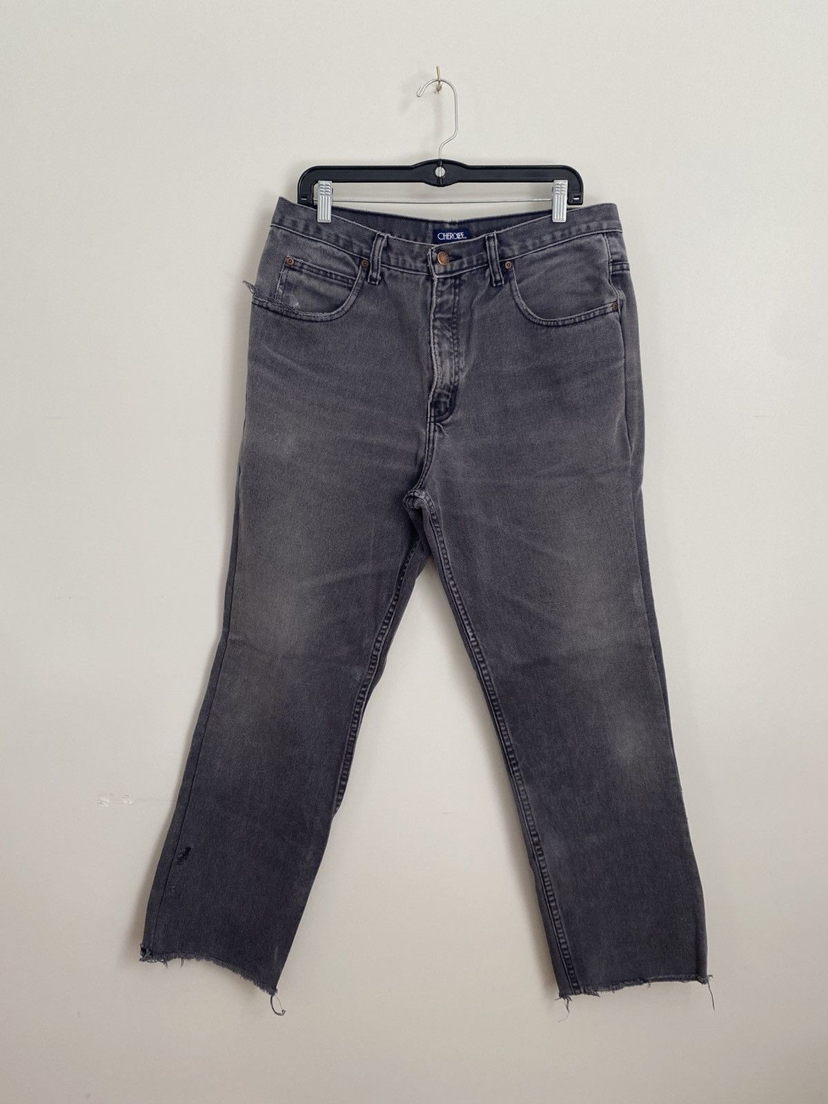 Cherokee VINTAGE GREY CHEROKEE DENIM SIZE 36 Size US 36 / EU 52 - 1 Thumbnail