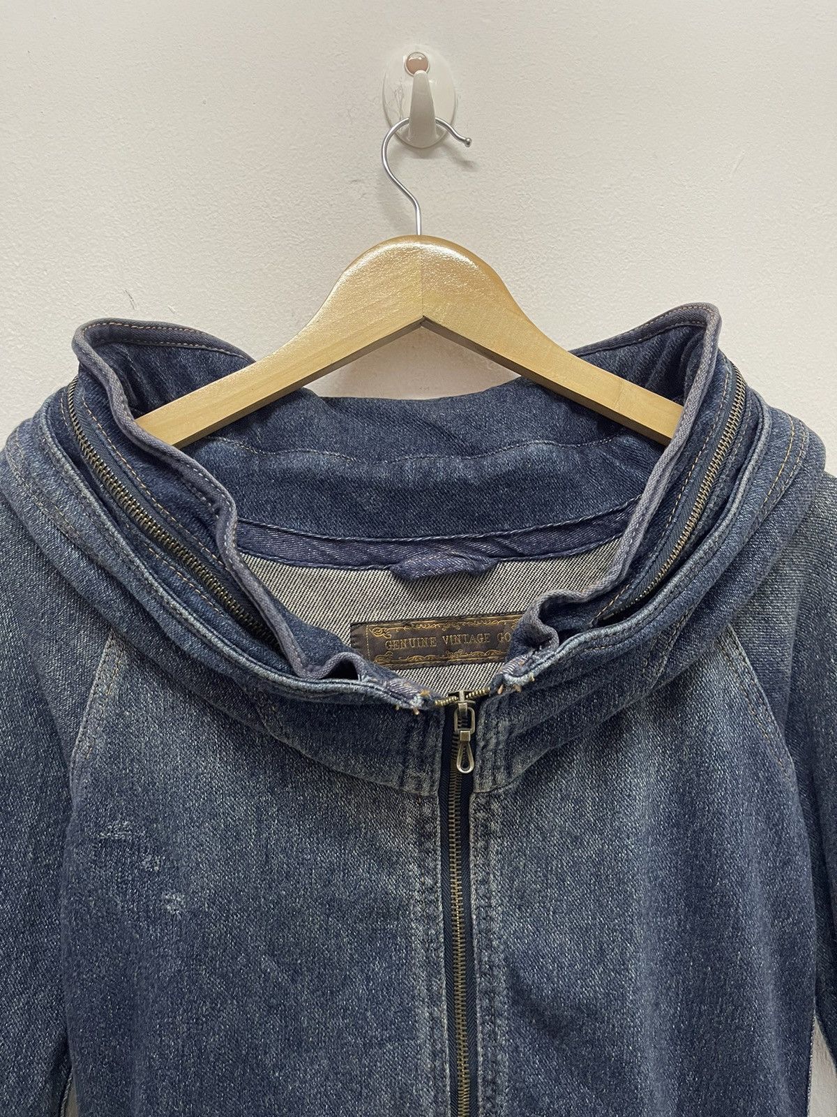 GOA GOA Indigo Dyed Bono Hoodies LGB If Six Was Nine Size US M / EU 48-50 / 2 - 3 Thumbnail