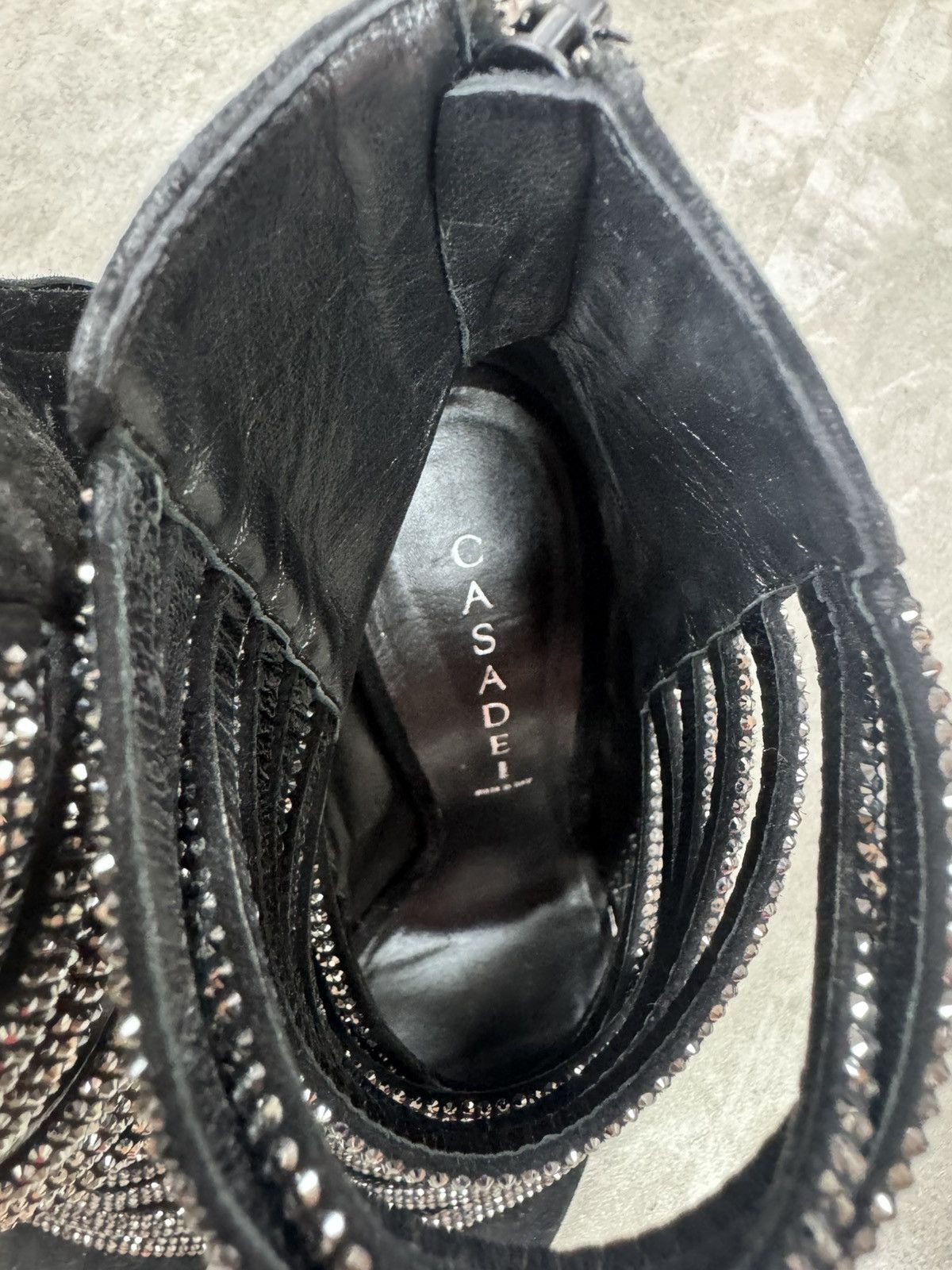 Casadei Casadei open crystal ankle high heels Women’s size 40 Size US 9 / IT 39 - 10 Thumbnail