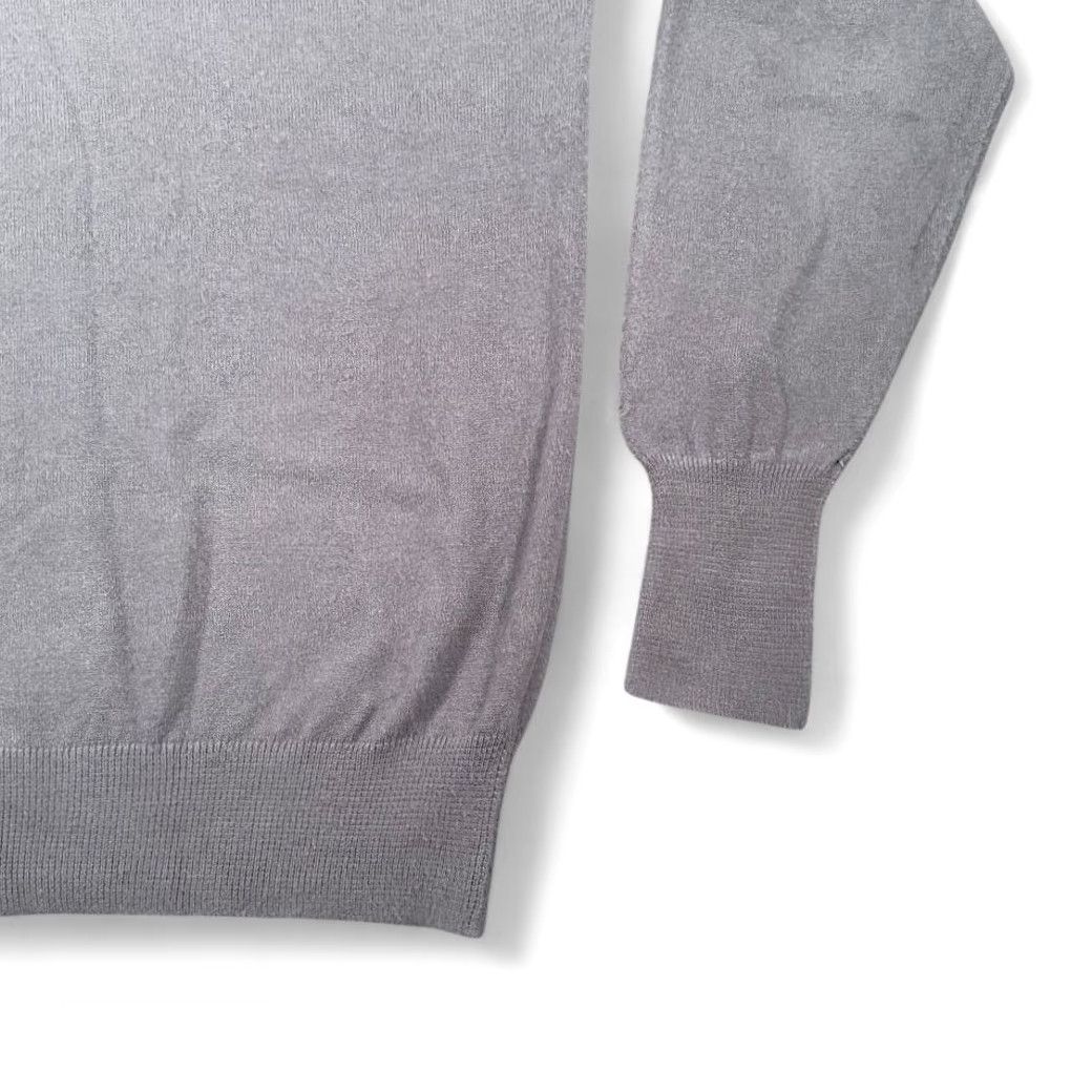 Harrods VINTAGE Harrod Sweater Shirt Adult LARGE Gray V Neck Acrylic Knit Raglan 80s Preppy Mens Size US M / EU 48-50 / 2 - 5 Thumbnail