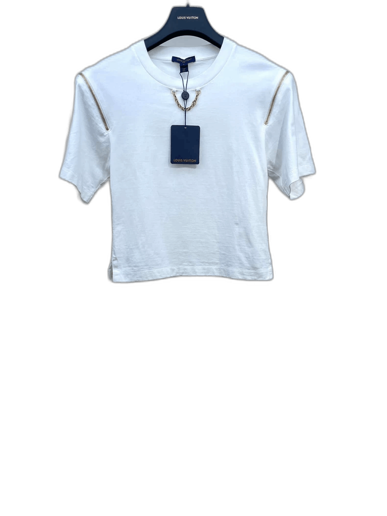 Louis Vuitton Louis Vuitton Short Sleeve Zipper T-Shirt Size S / US 4 / IT 40 - 1 Thumbnail