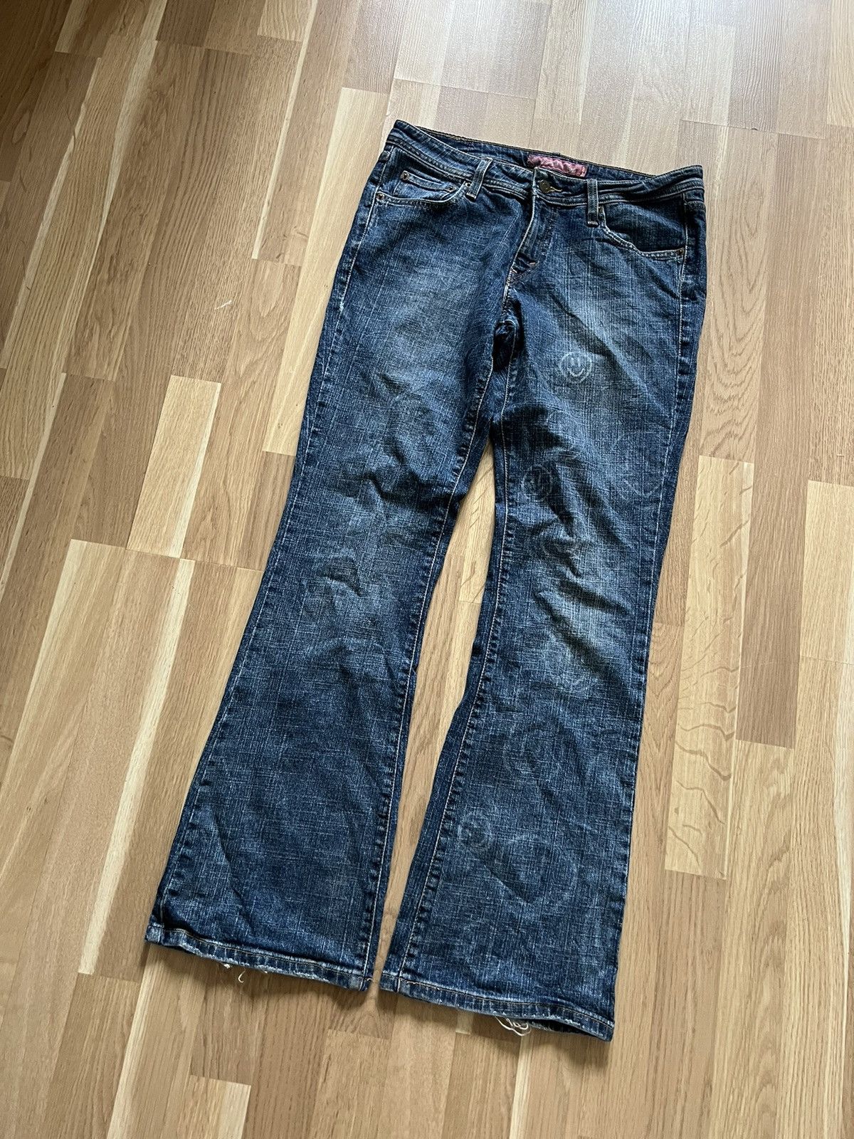 Levi's × Levi's Vintage Clothing × Vintage Levi’s vintage super low boot cot pants 518 flared smile Size 30" / US 8 / IT 44 - 3 Thumbnail