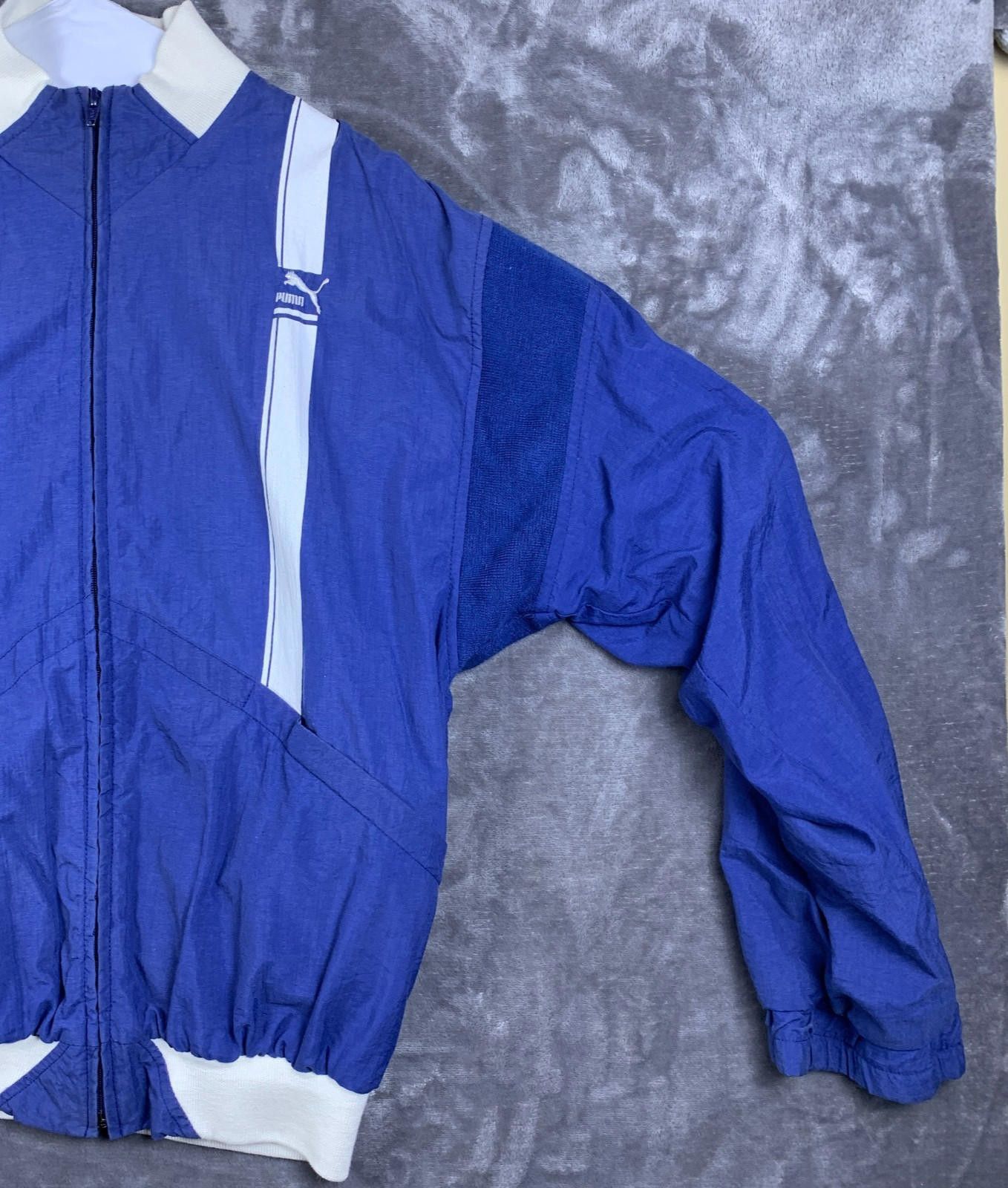 Puma Vintage 90s Puma Macht’s Mit Qualitat Jacket size S (291) Size US S / EU 44-46 / 1 - 5 Thumbnail