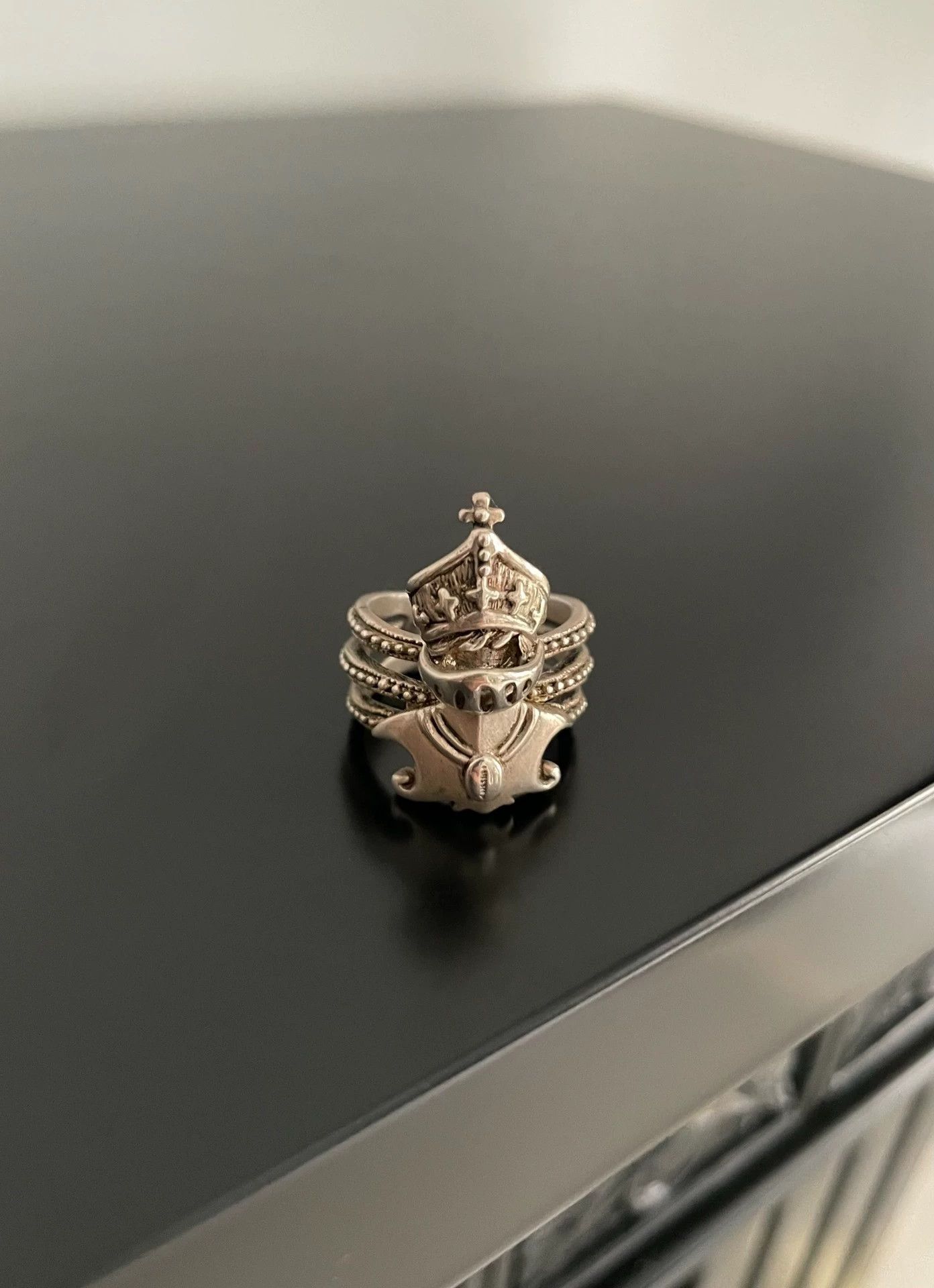 Jean Paul Gaultier Jean Paul Gaultier King knight armor ring Size ONE SIZE - 1 Thumbnail
