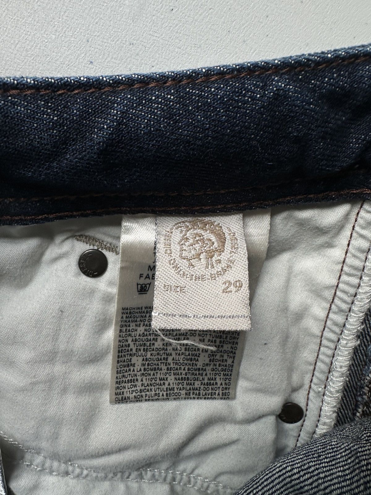 Diesel Diesel Darron Denim Jeans Avant Garde Size US 29 - 12 Thumbnail