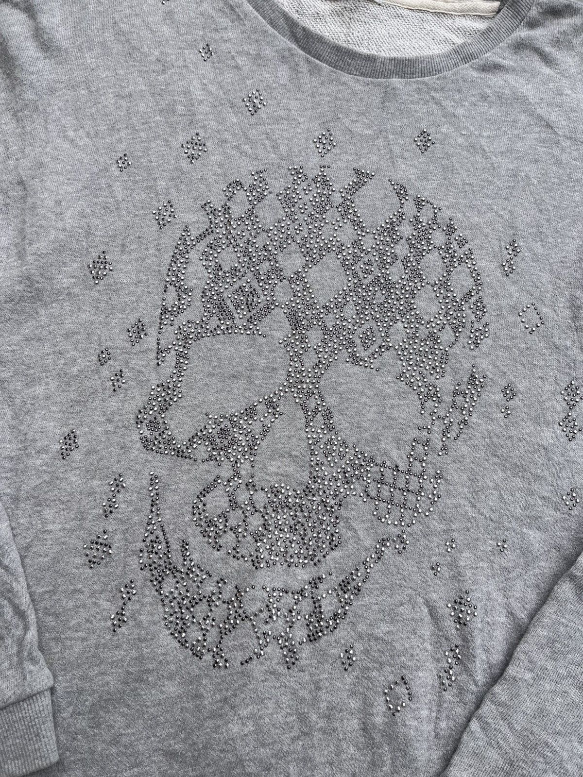 If Six Was Nine × Japanese Brand × Le Grande Bleu (L.G.B.) BUCKAROO SEDITIONARIES SKULL HEAD SWEATSHIRTS Size US M / EU 48-50 / 2 - 6 Thumbnail