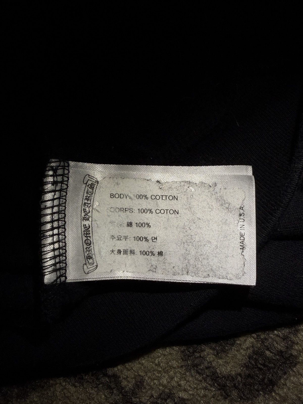 Chrome Hearts ✅ Authentic Chrome Hearts Rare Multi Color Cross Zip Up Sz M Size US M / EU 48-50 / 2 - 8 Thumbnail