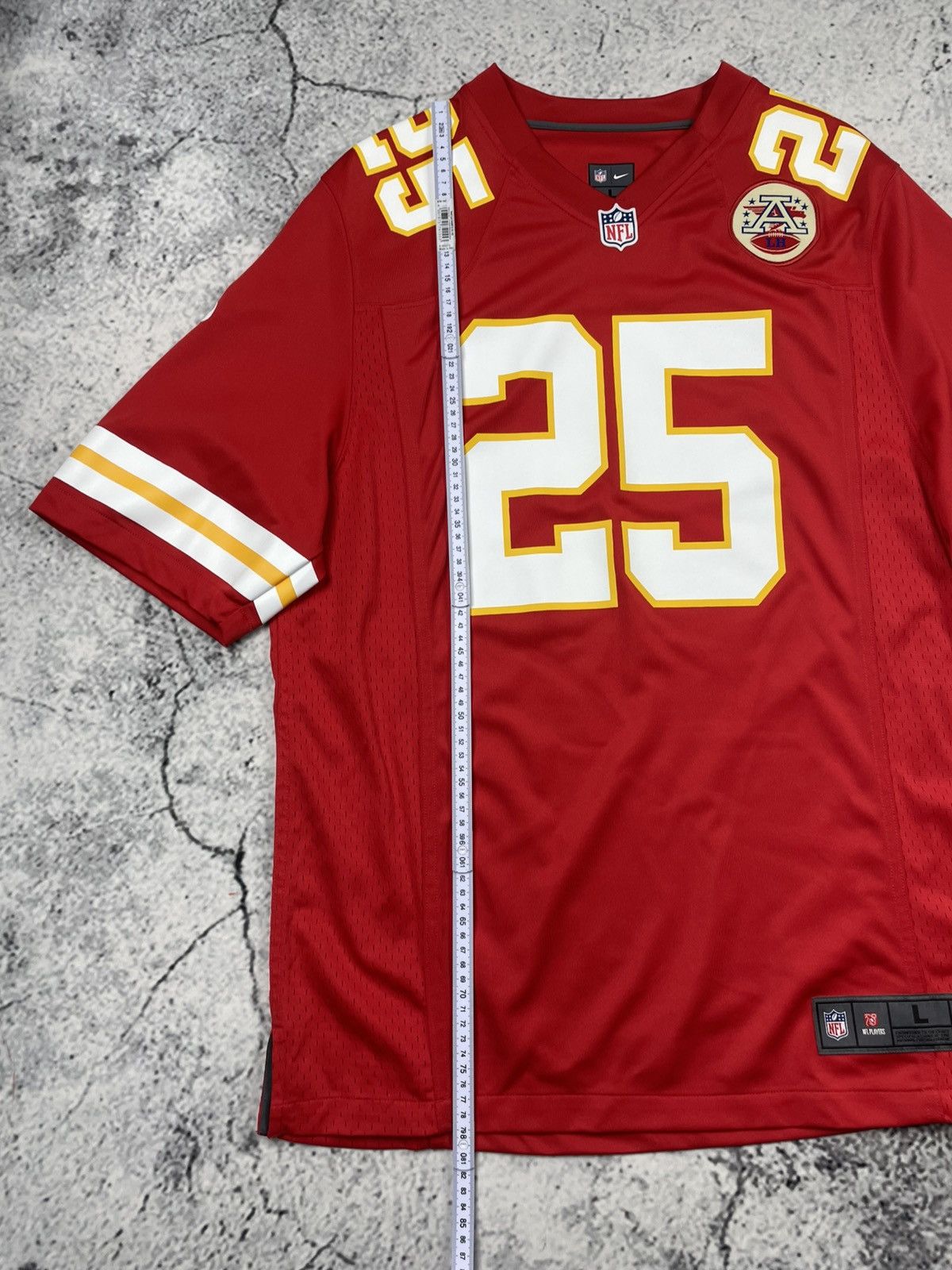 Nike Nike L Kansas City Chiefs #25 Jamaal Charles NFL Jersey Red Size US L / EU 52-54 / 3 - 6 Thumbnail