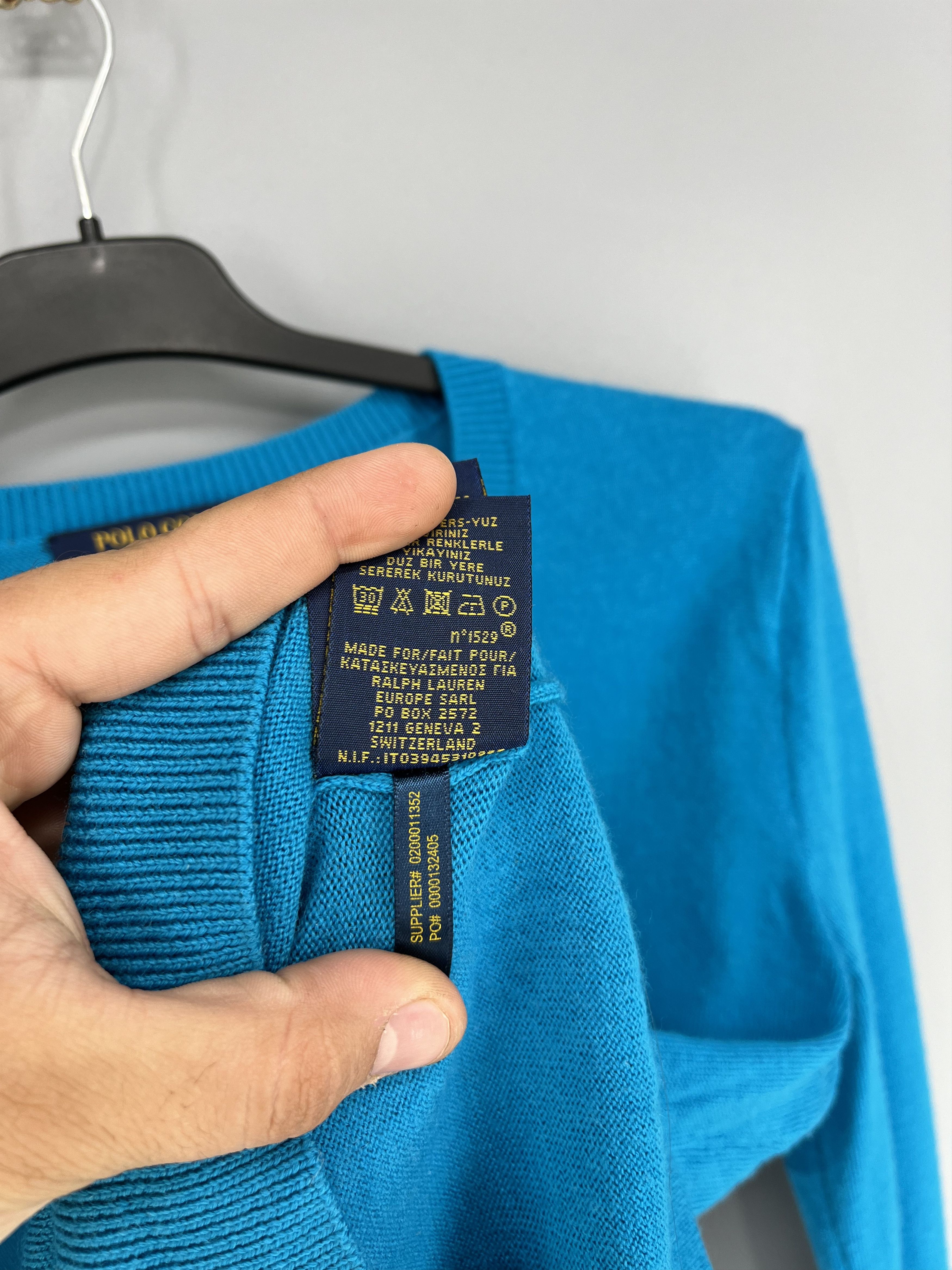 Polo Ralph Lauren Vintage Polo Ralph Lauren V-neck Knit Sweater Jumper Size M / US 6-8 / IT 42-44 - 9 Thumbnail