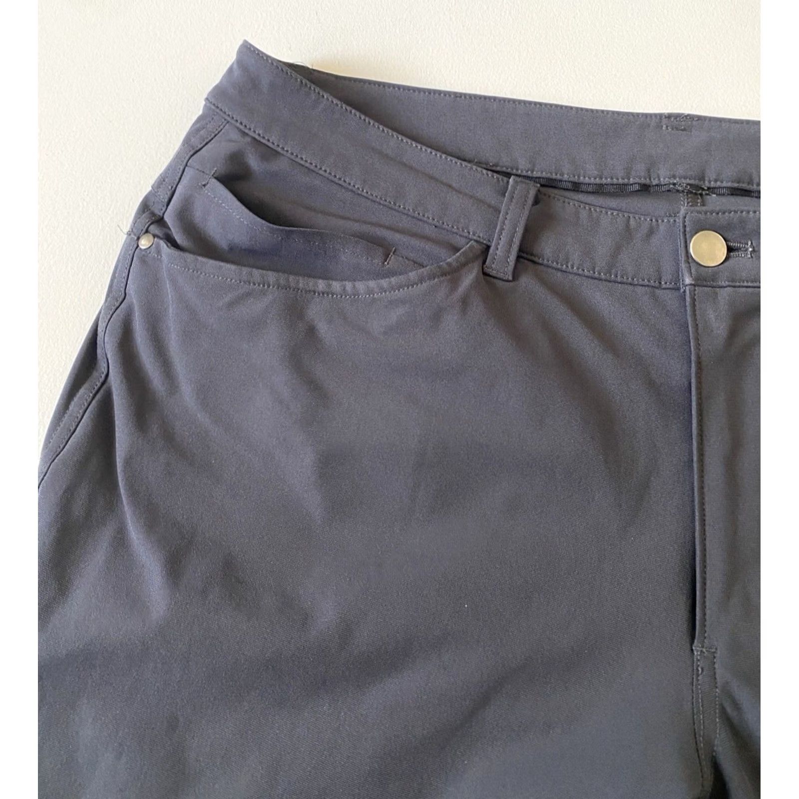 Lululemon Lululemon ABC Classic-Fit 5-Pocket Pants LM5583S Gray 34 Men’s City Chino Straight Rise Mid 10-12 In XS? Size US 34 / EU 50 - 7 Thumbnail