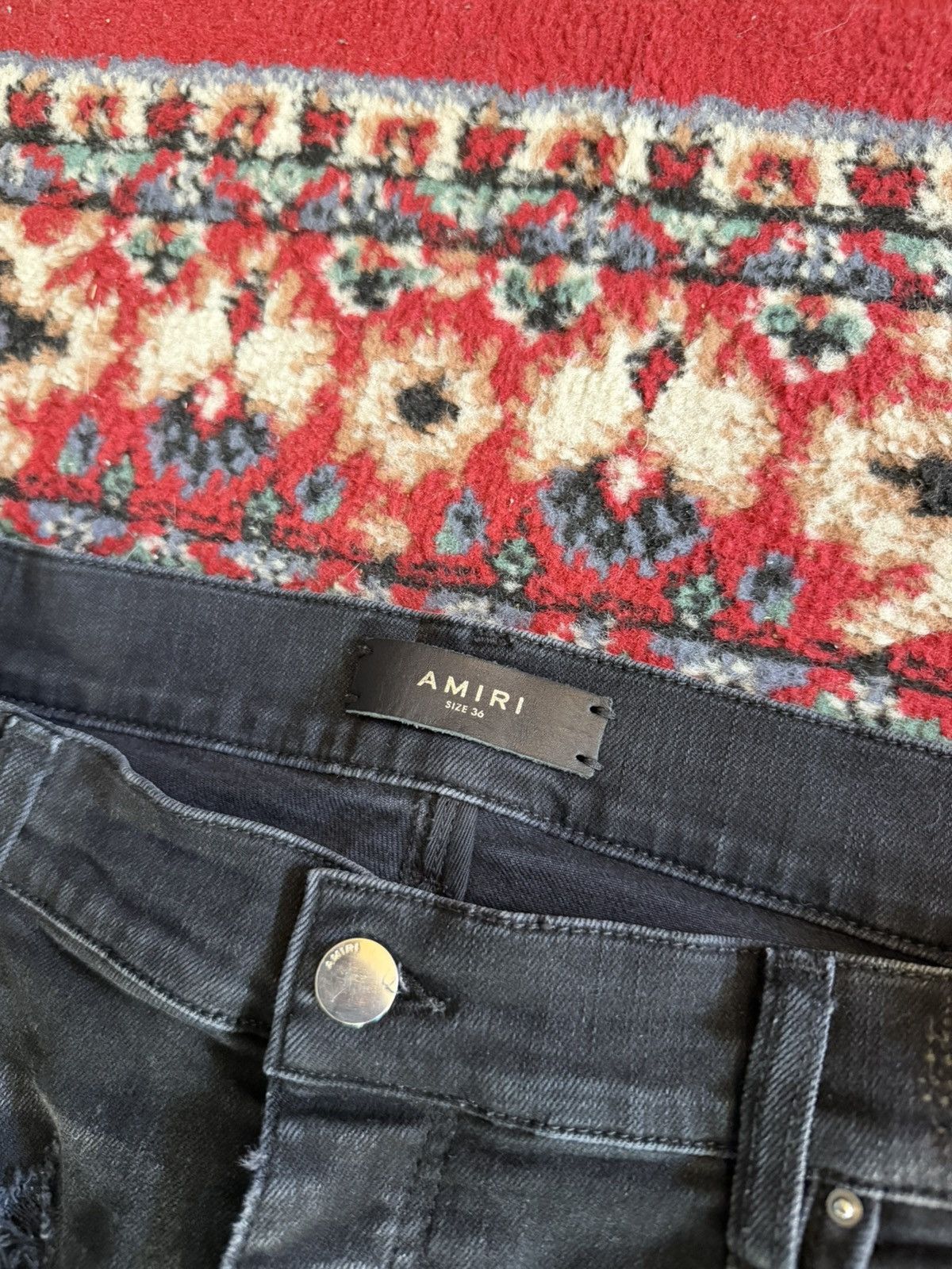 Amiri Amiri mx1 boro jeans size 36 Size US 36 / EU 52 - 4 Thumbnail