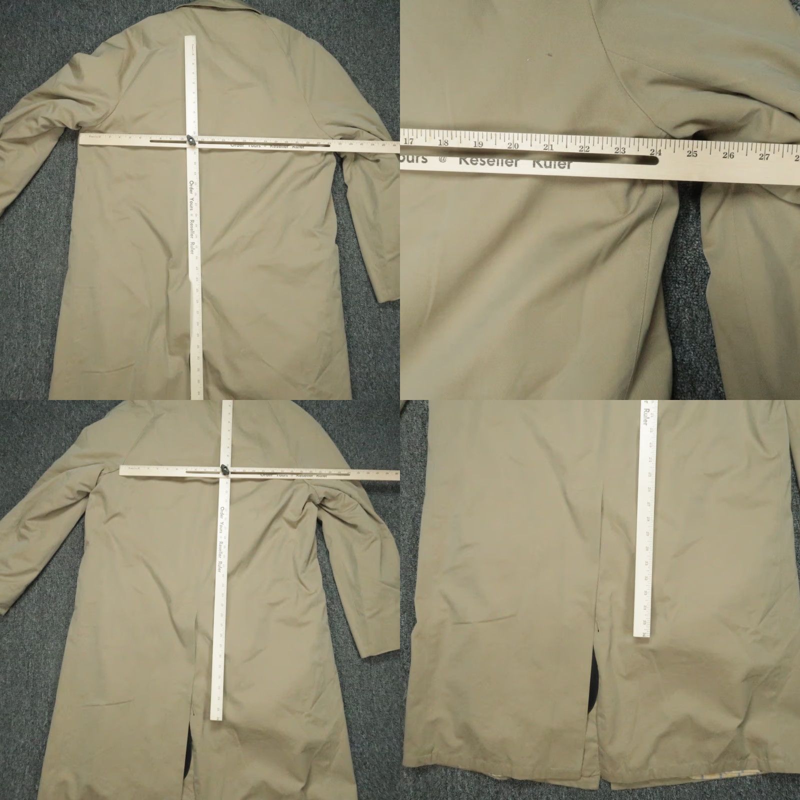 Brooks Brothers Brooks Brothers Jacket Mens XL Tan Long Trench Traveler Lined VTG Brown Solid Button Coat Size US XL / EU 56 / 4 - 8 Thumbnail