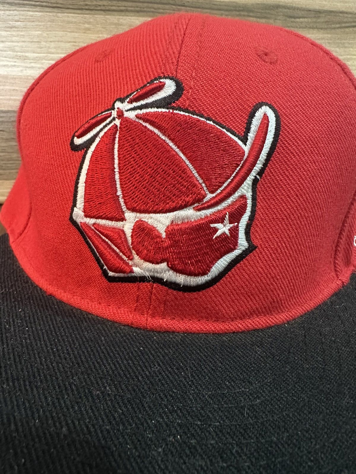 Play Cloths Play Cloths Jack Propeller Logo Snapback - Red/Black Size ONE SIZE - 2 Thumbnail