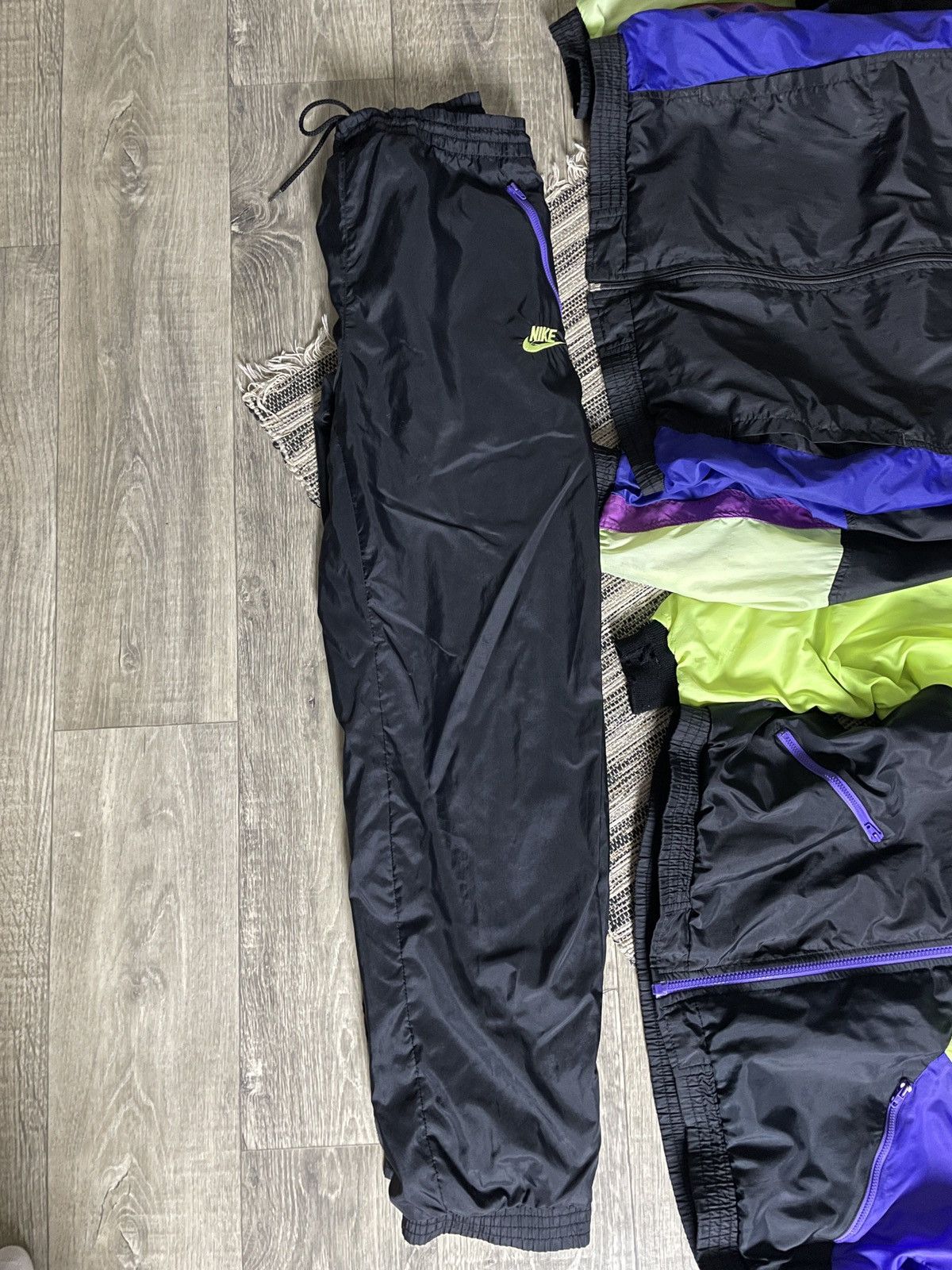 Nike 💧NIKE 90s 3in1 Bundle Nylon Tracksuit Pants + 2 Jackets S-M Size US 30 / EU 46 - 7 Thumbnail