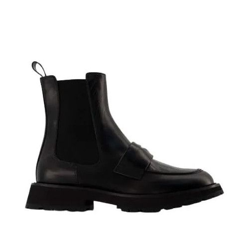 Alexander McQueen o1y1024 Ankle Boots in Black Size US 6 / EU 39 - 1 Thumbnail