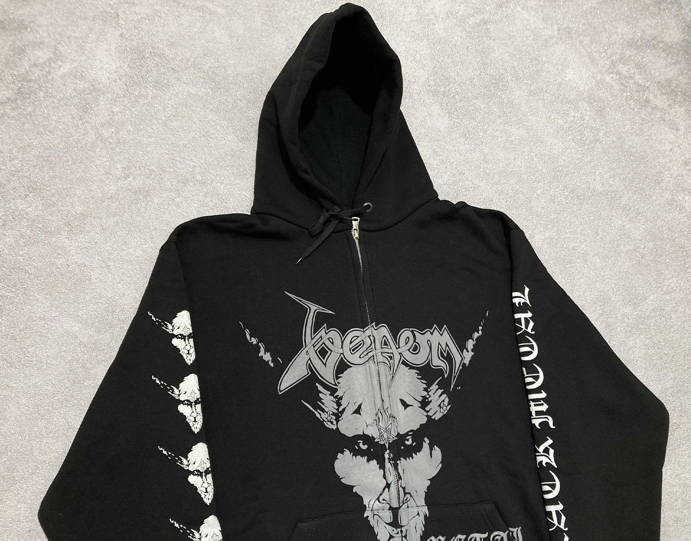 Band Tees Zip-hoodie Venom - black metal (mayhem , bathory burzum) Size US L / EU 52-54 / 3 - 2 Thumbnail