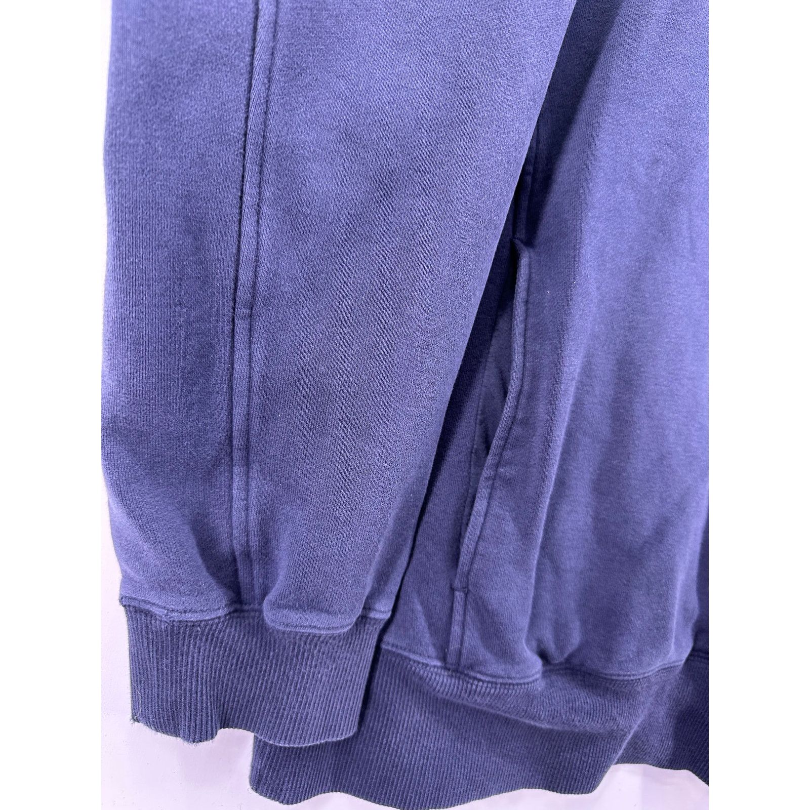 Adidas 2010 Adidas Navy Hoodie White Logo Size XL Size US XL / EU 56 / 4 - 3 Thumbnail