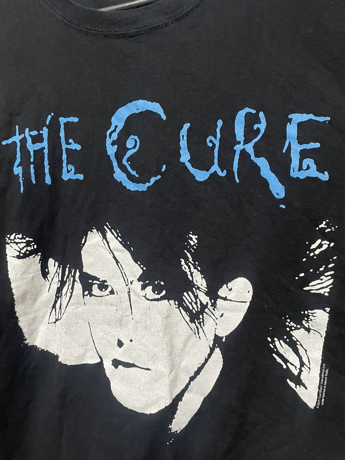 Band Tees The Cure Robert Smith T Shirt Band Logo Tee Post Punk Boys Size US XL / EU 56 / 4 - 3 Thumbnail