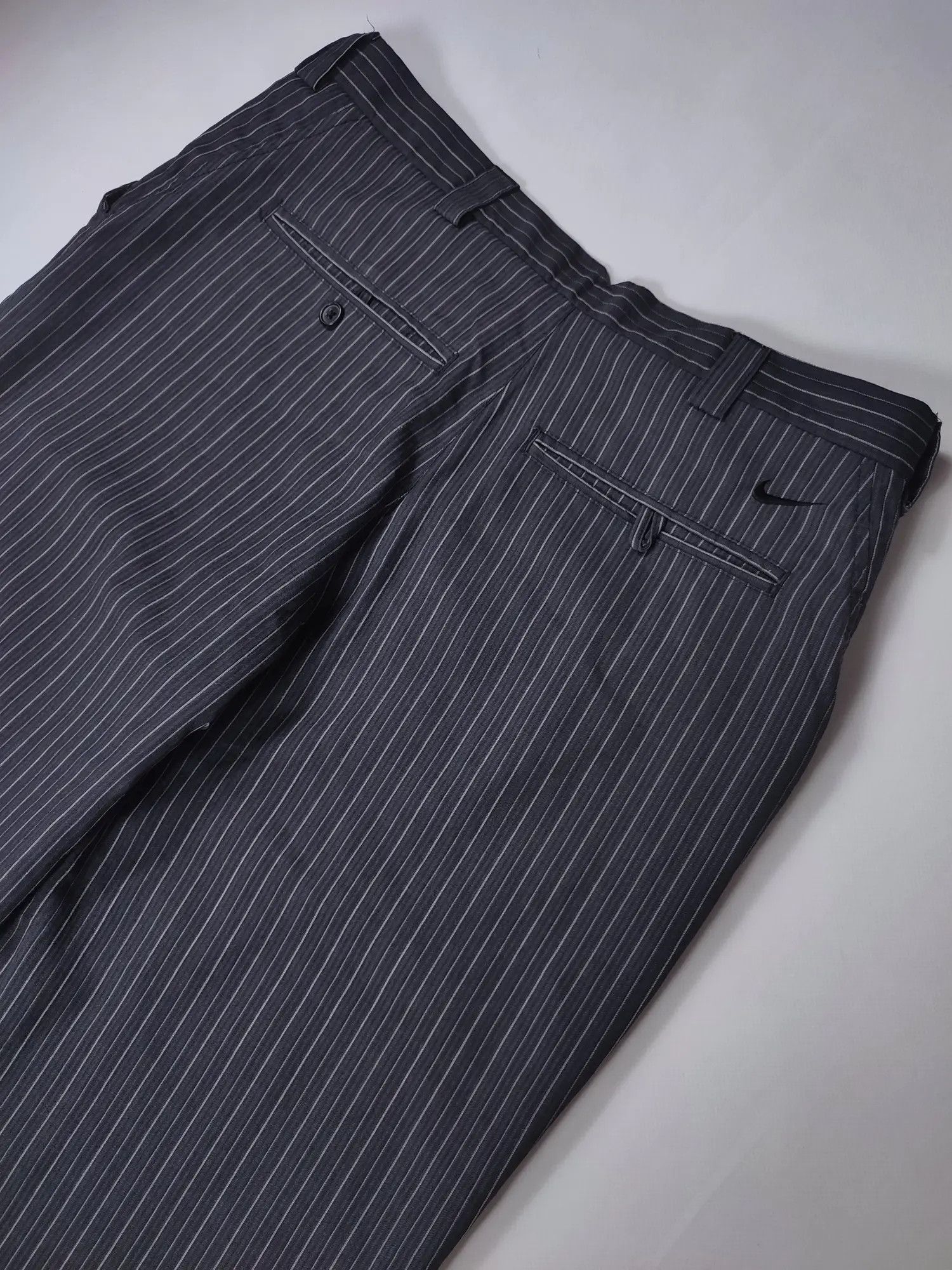 Nike × Vintage Nike Wool Golf Striped Trousers Pants Size US 32 / EU 48 - 13 Thumbnail